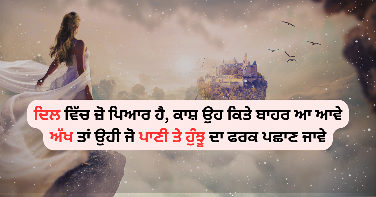 Punjabi Shayari For Instagram And Whatsapp ਅੱਗ Punjabi Shayari